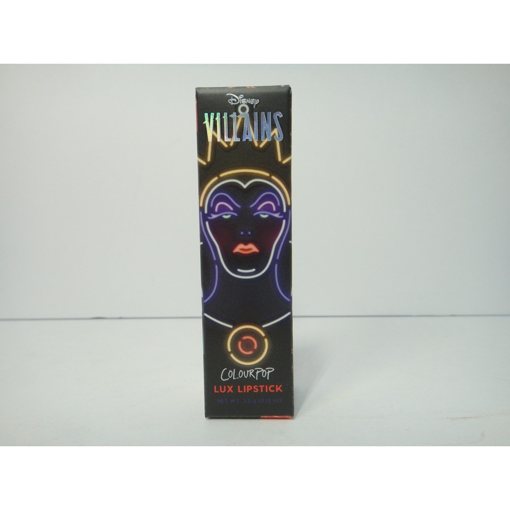 ColourPop Disney Villains Lux Lipstick Evil Queen Matte Red Limited Edition NEW